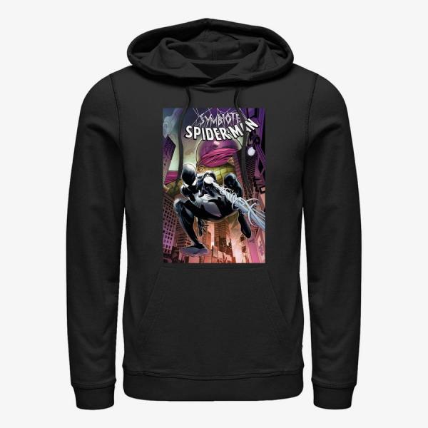 Mikina Merch Marvel Spider-Man Classic - Symbiote Spider-Man Unisex Hoodie Black L