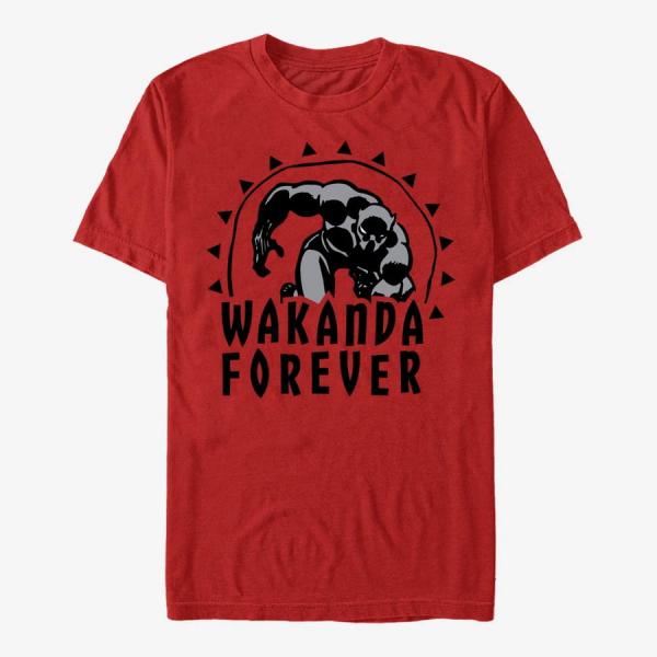 Queens Marvel Avengers Classic - Wakanda Sunshine Unisex T-Shirt Red