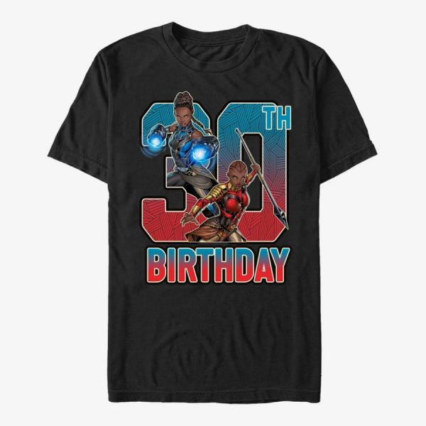 Queens Marvel Avengers Classic - Shuri Okoye 30th Bday Unisex T-Shirt Black
