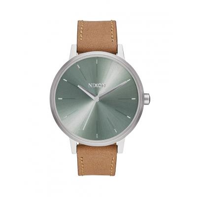 Hodinky Nixon Kensington Leather Saddle Sage