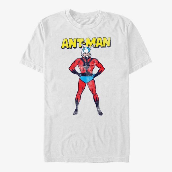 Queens Marvel Avengers Classic - American Ant Unisex T-Shirt White