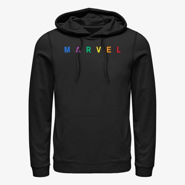 Queens Marvel - SIMPLE LOGO EMB Unisex Hoodie Black