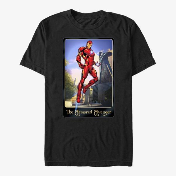 Queens Marvel Avengers Classic - The First Avenger Unisex T-Shirt Black