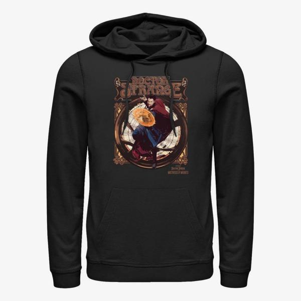 Queens Marvel Doctor Strange 2 - Retro Seal Unisex Hoodie Black