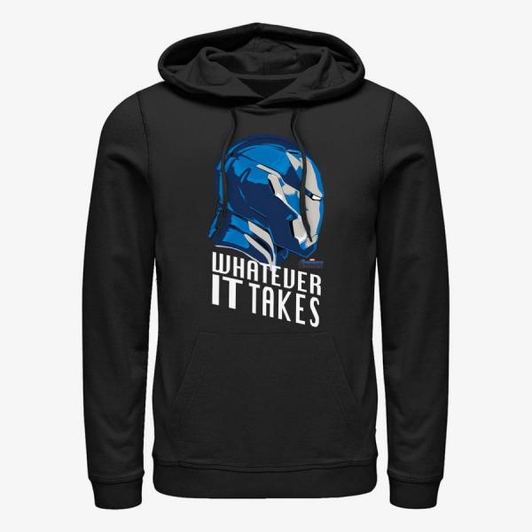 Queens Marvel Avengers: Endgame - Ironman Calls Unisex Hoodie Black