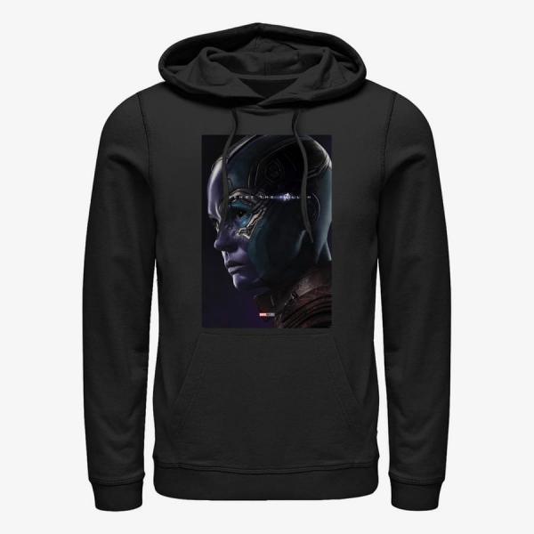 Mikina Merch Marvel Avengers: Endgame - Nebula Unisex Hoodie Black S