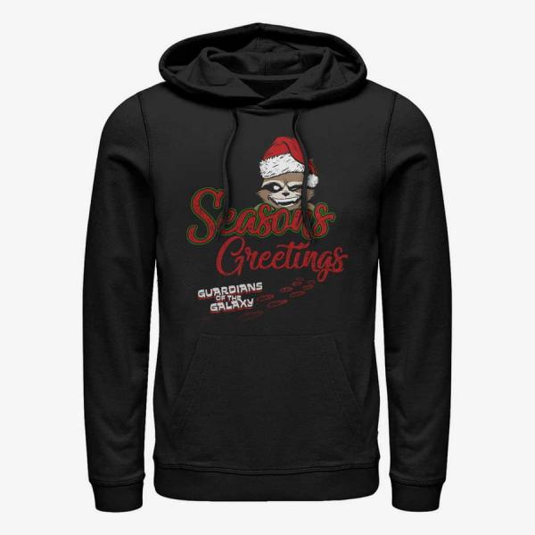 Queens Marvel GOTG Classic - Hidden Rocket Unisex Hoodie Black