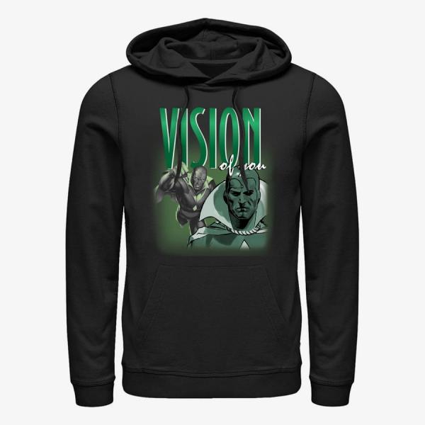 Mikina Merch Marvel - Vision Homage Unisex Hoodie Black S