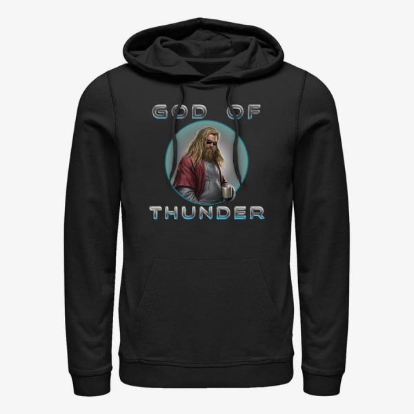Mikina Merch Marvel Avengers: Endgame - Thor of Thunder Unisex Hoodie Black S
