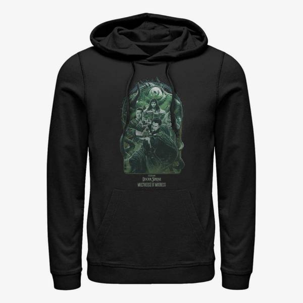 Mikina Merch Marvel Doctor Strange in the Multiverse of Madness - Strange Group Unisex Hoodie Black XL