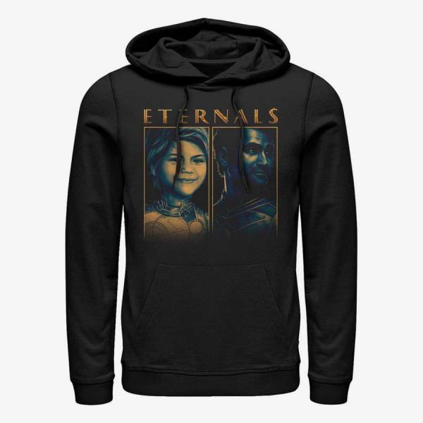 Mikina Merch Marvel The Eternals - Eternal Group Unisex Hoodie Black XL