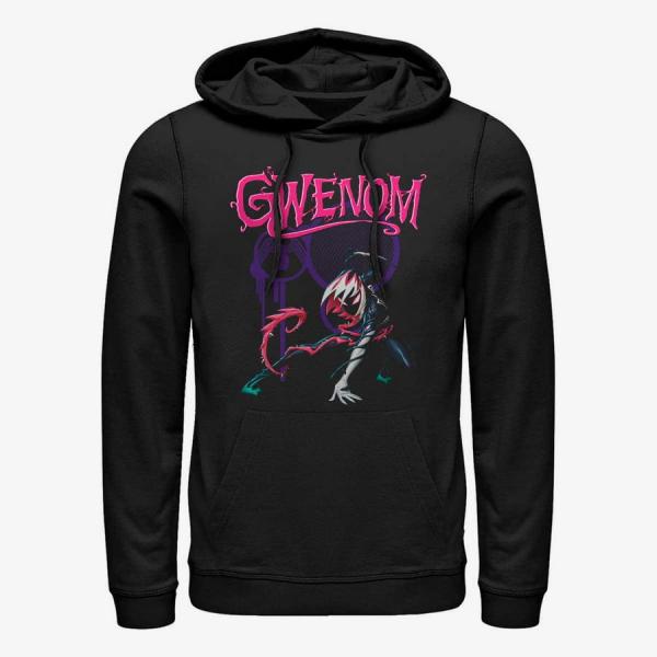 Queens Marvel - GWENOM AND ICON Unisex Hoodie Black
