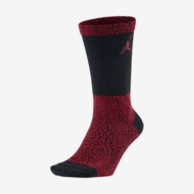 Jordan Elephant Crew Socks Black/ Red