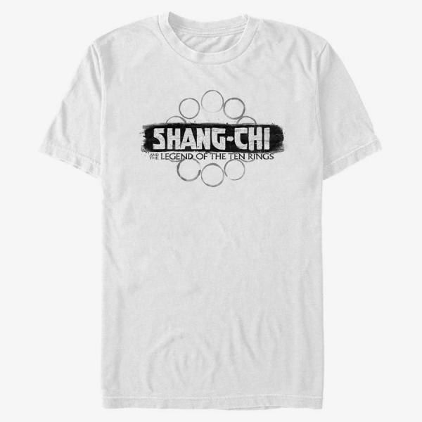 Tričko Merch Marvel Shang-Chi - Shang-Chi Logo Unisex T-Shirt White XXXL