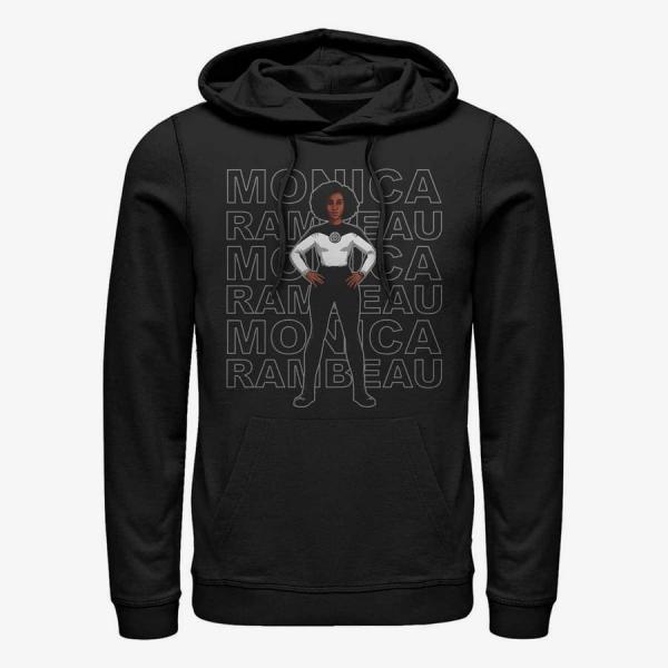 Queens Marvel WandaVision - Agent Stack Unisex Hoodie Black