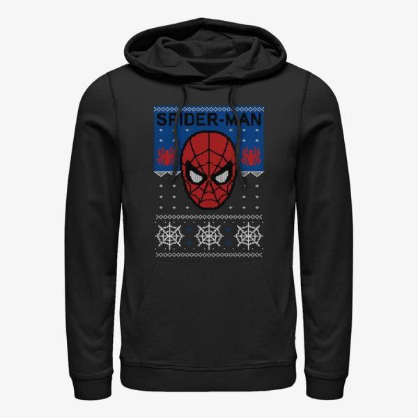 Queens Marvel Spider-Man Classic - SpiderMan Ugly Unisex Hoodie Black