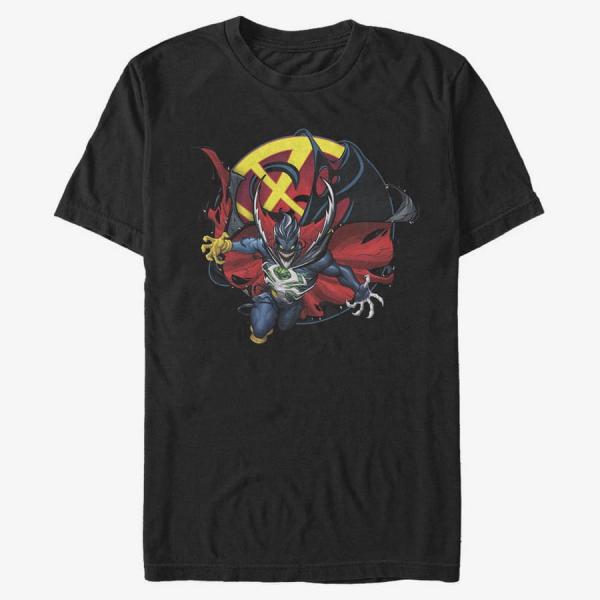 Tričko Merch Marvel - STRANGE VENOM W SYMBOL Unisex T-Shirt Black S