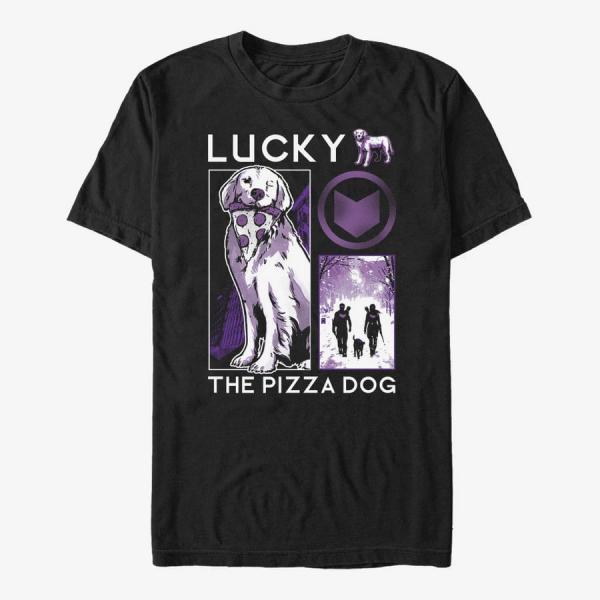 Queens Marvel Hawkeye - Lucky Layout Unisex T-Shirt Black