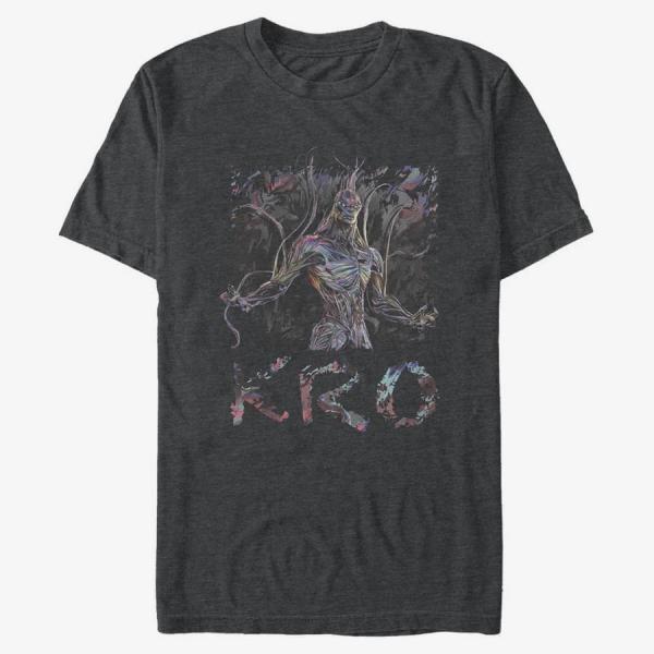 Queens Marvel The Eternals - Camo Kro Unisex T-Shirt Dark Heather Grey