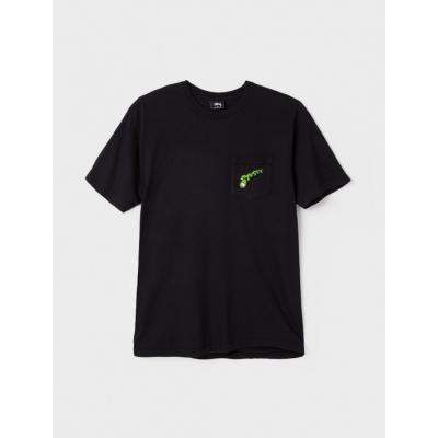 Stüssy Sorcerer Pocket Tee Black