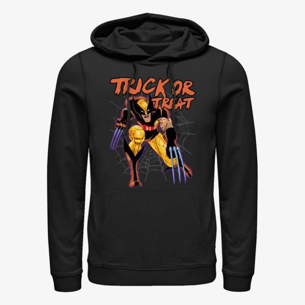 Mikina Merch Marvel X-Men - Wolverine Webs Unisex Hoodie Black XL