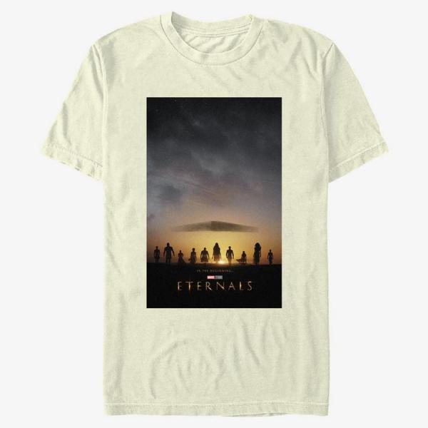Tričko Merch Marvel: Eternals - Eternals Poster Unisex T-Shirt Natural XL