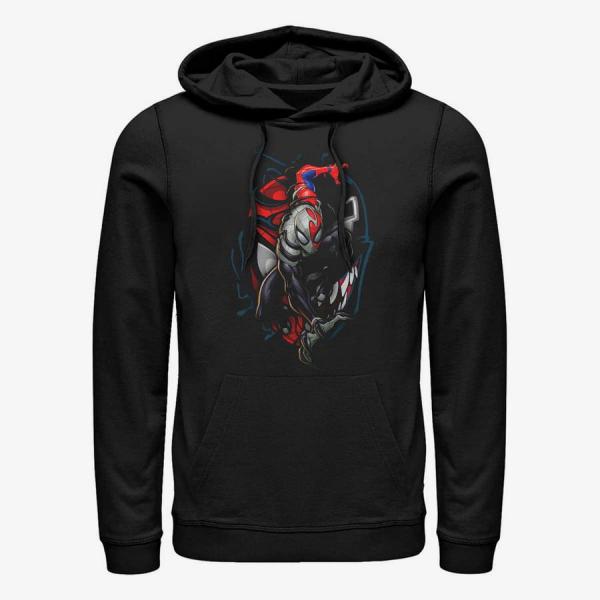Queens Marvel - SPIDERMAN REG W SYMBOL Unisex Hoodie Black