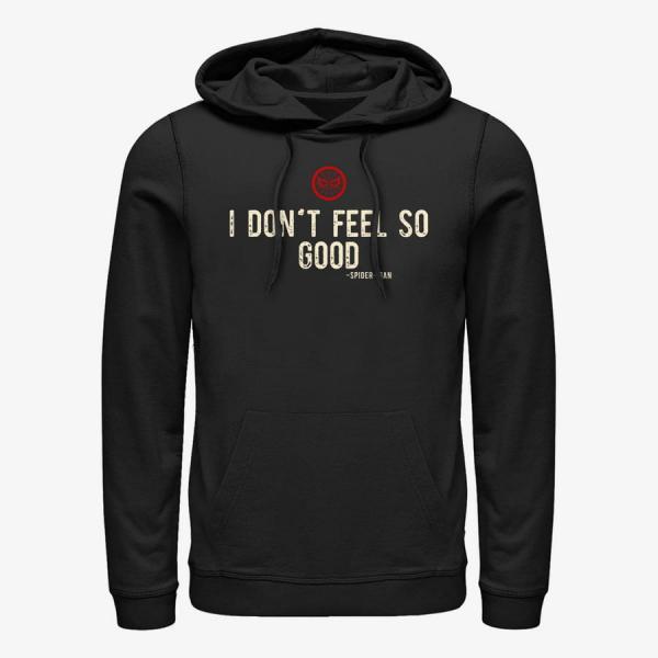 Mikina Merch Marvel Avengers: Infinity War - Red Logo Unisex Hoodie Black XXL