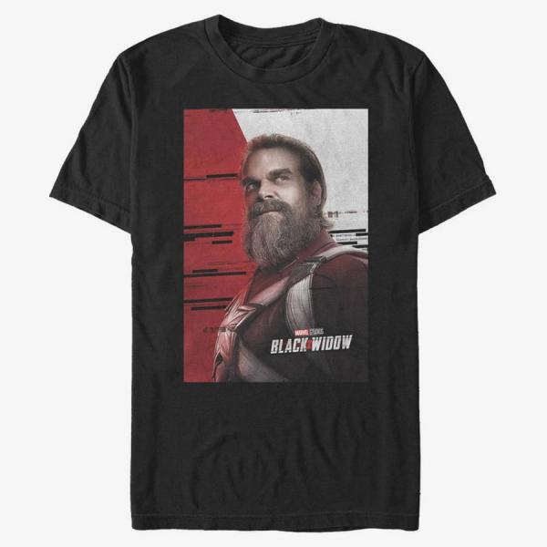 Tričko Merch Marvel Black Widow - Guardian Portrait Unisex T-Shirt Black XXL