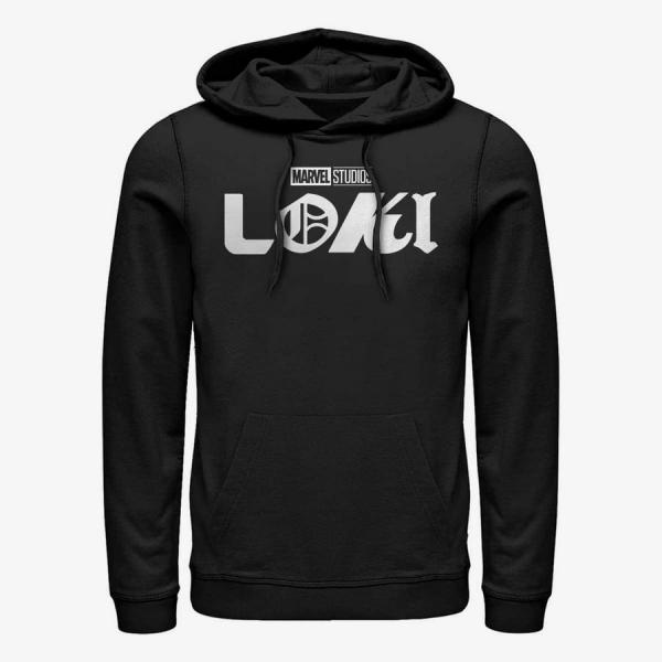 Mikina Merch Marvel Loki - Loki Logo Unisex Hoodie Black L