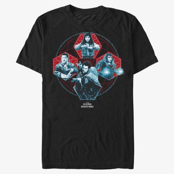 Tričko Merch Marvel Doctor Strange 2 - Strange Squad Unisex T-Shirt Black M