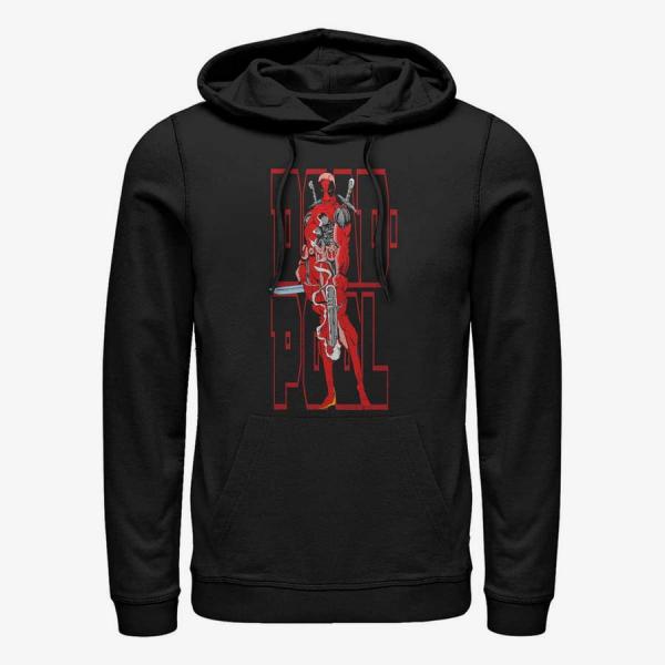 Mikina Merch Marvel Deadpool - Deadpool Issues Unisex Hoodie Black XL