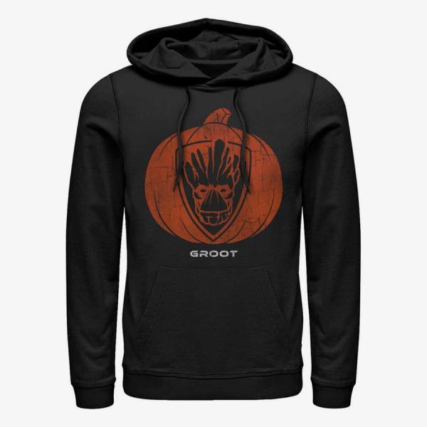 Mikina Merch Marvel Guardians Of The Galaxy - Groot Pumpkin Unisex Hoodie Black L
