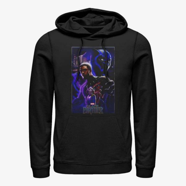 Queens Marvel - Panther Light Unisex Hoodie Black