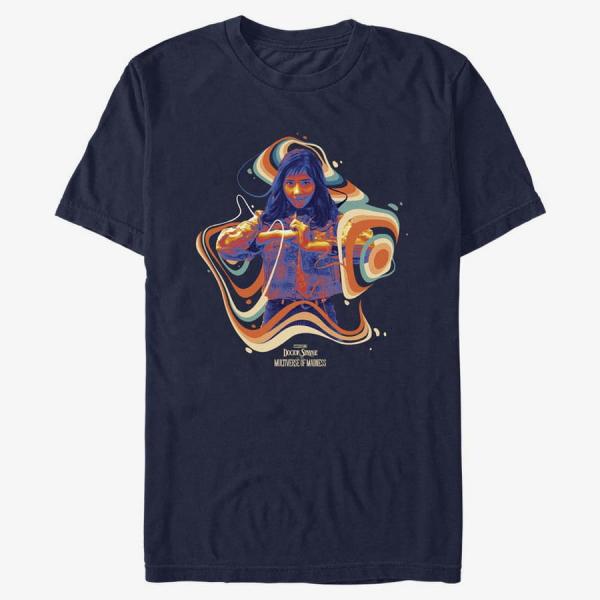 Queens Marvel Doctor Strange in the Multiverse of Madness - Chavez Groove Unisex T-Shirt Navy Blue