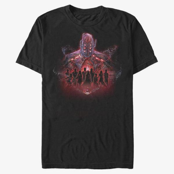 Tričko Merch Marvel The Eternals - Red Eternals Unisex T-Shirt Black S