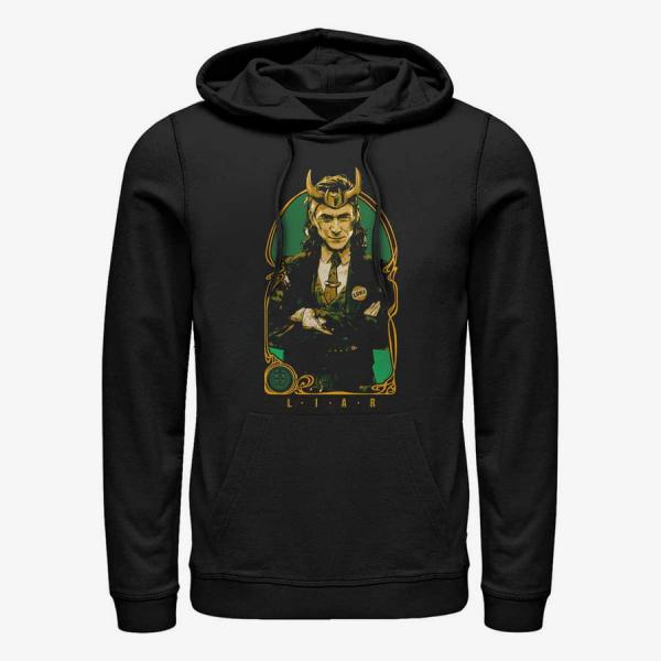 Queens Marvel Loki - LIAR Unisex Hoodie Black