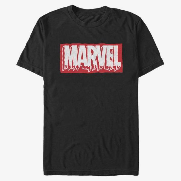 Tričko Merch Marvel Other - Marvel Drip Filled Unisex T-Shirt Black S