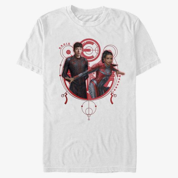 Queens Marvel The Eternals - DRUIG AND MAKKARI DUO Unisex T-Shirt White
