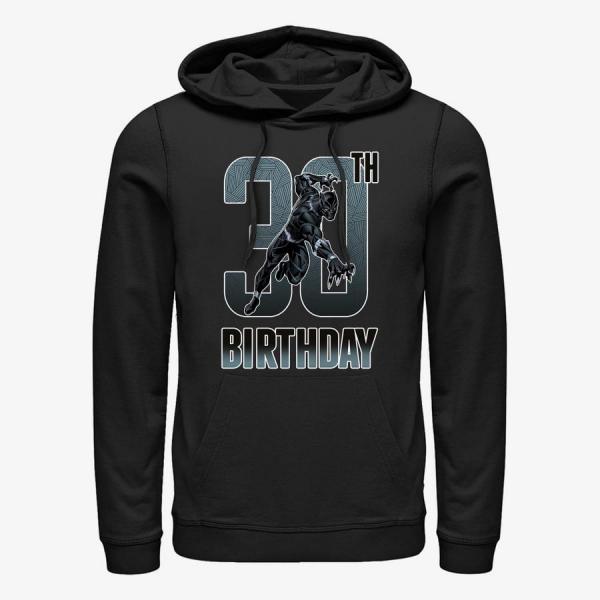 Queens Marvel Avengers Classic - Black Panther 30th Bday Unisex Hoodie Black