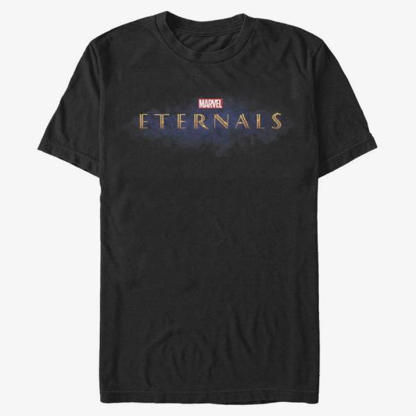 Tričko Merch Marvel Eternals - Eternals Logo Unisex T-Shirt Black M