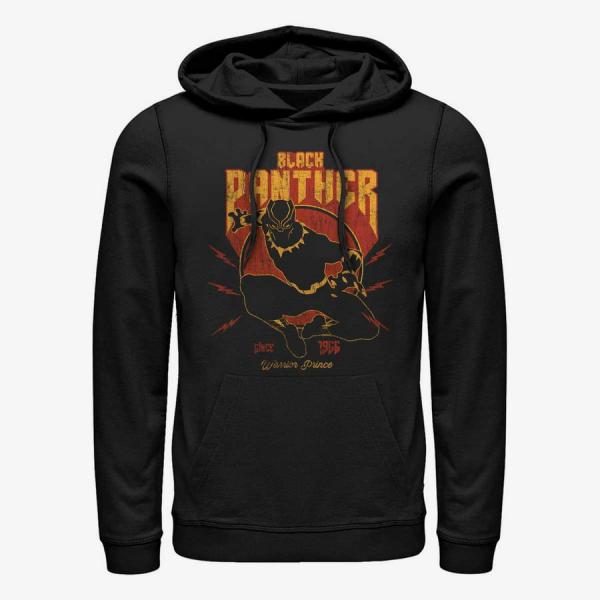 Queens Marvel Avengers Classic - Lighting Panther Unisex Hoodie Black
