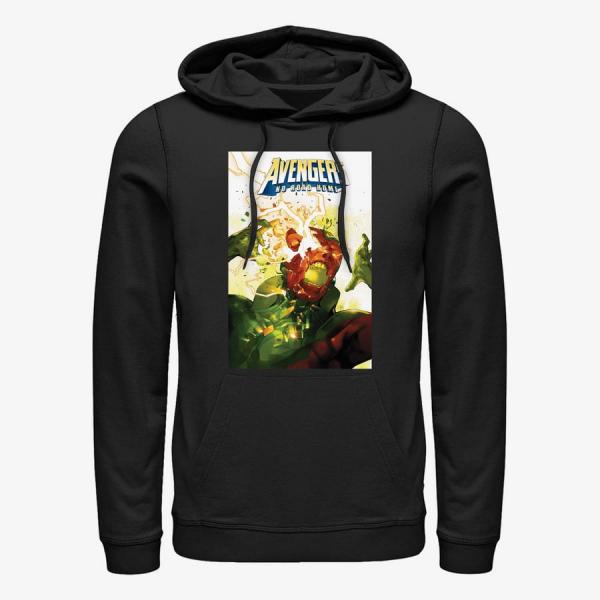 Mikina Merch Marvel Avengers Classic - Avengers No Road Home wk2 Unisex Hoodie Black M