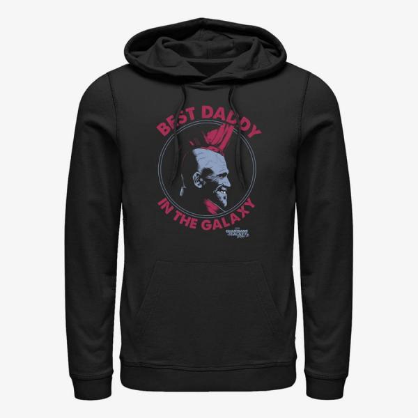 Mikina Merch Marvel Guardians Of The Galaxy 2 - Best Daddy Unisex Hoodie Black M