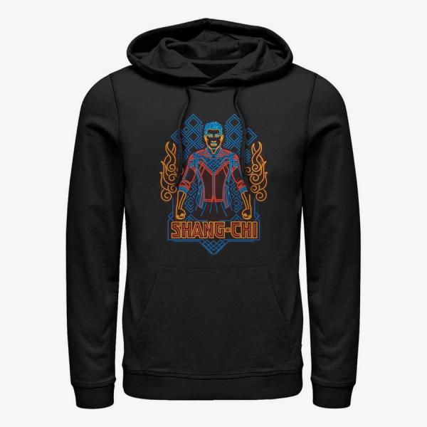 Mikina Merch Marvel Shang-Chi - Shang-Chi Neon Unisex Hoodie Black S