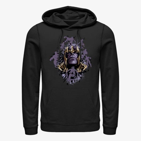 Queens Marvel Avengers: Endgame - Thanos Action Endgame Unisex Hoodie Black
