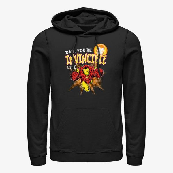 Queens Marvel Avengers Classic - Invincible like Dad Unisex Hoodie Black