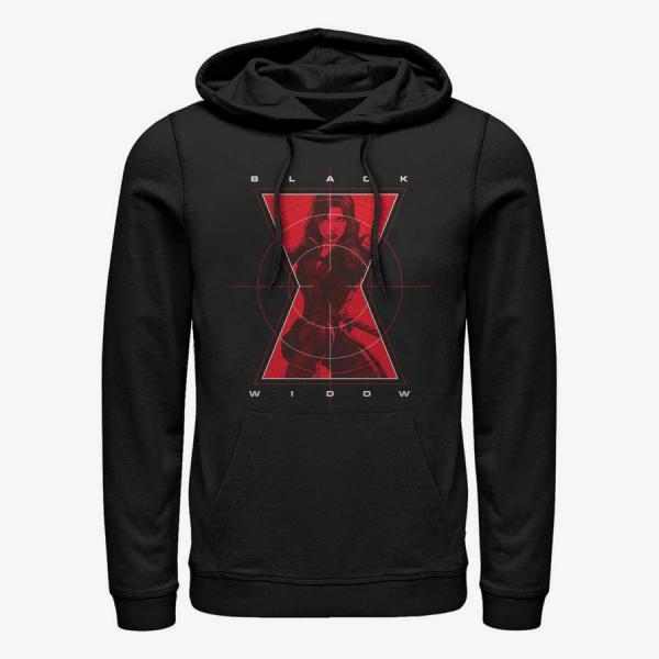 Queens Marvel - Widow Target Unisex Hoodie Black