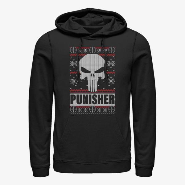 Mikina Merch Marvel Defenders - Punisher Sweater Unisex Hoodie Black S