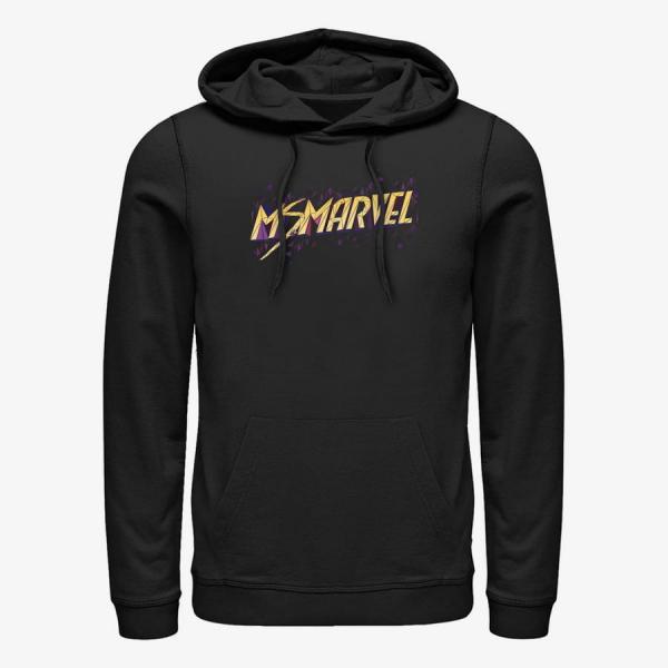 Mikina Merch Ms. Marvel - Polygons Unisex Hoodie Black XXXL
